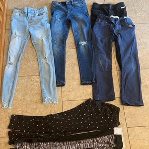 Girls size 7/8 pants lot